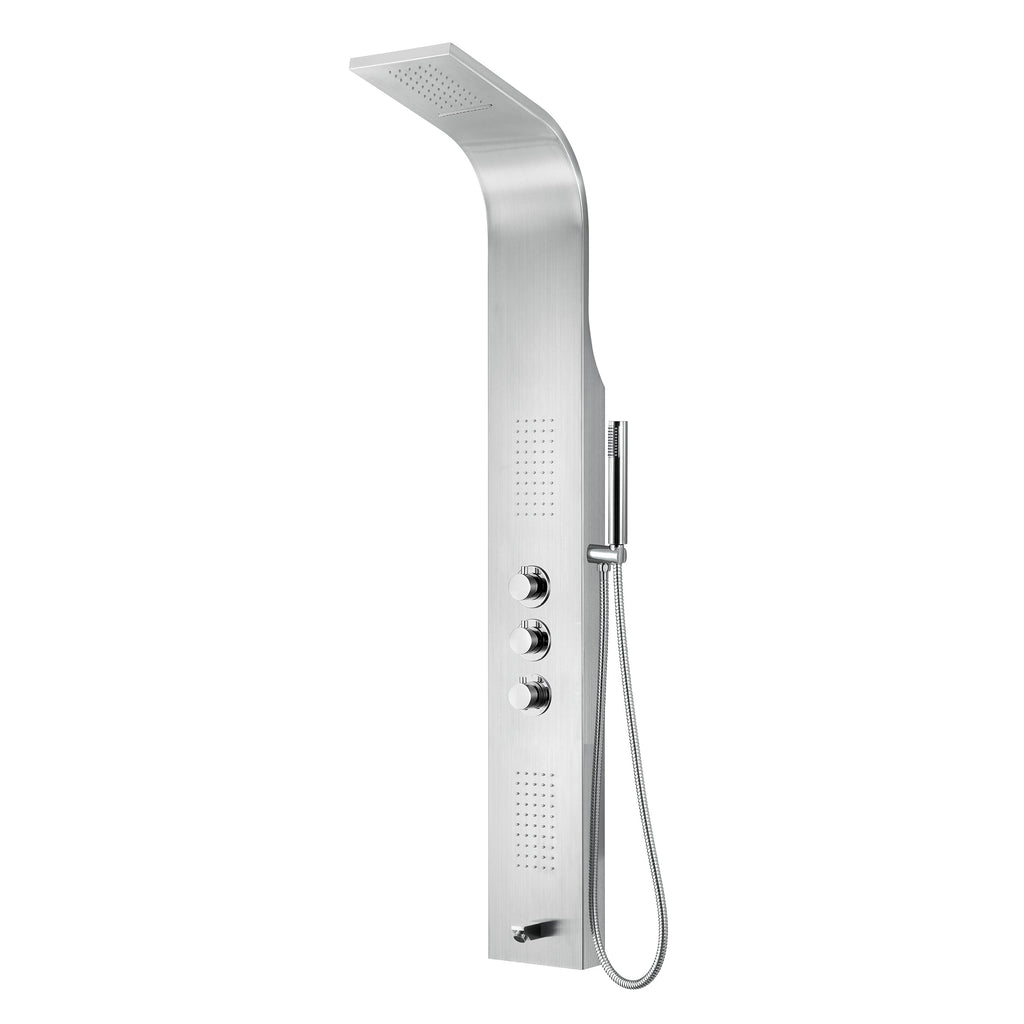 Thermostatische douchepaneel Chrome