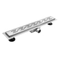 Douche goot 100cm RVS