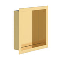 Inbouw wcrolhouder Goud 74 x 19,5 x 12,3