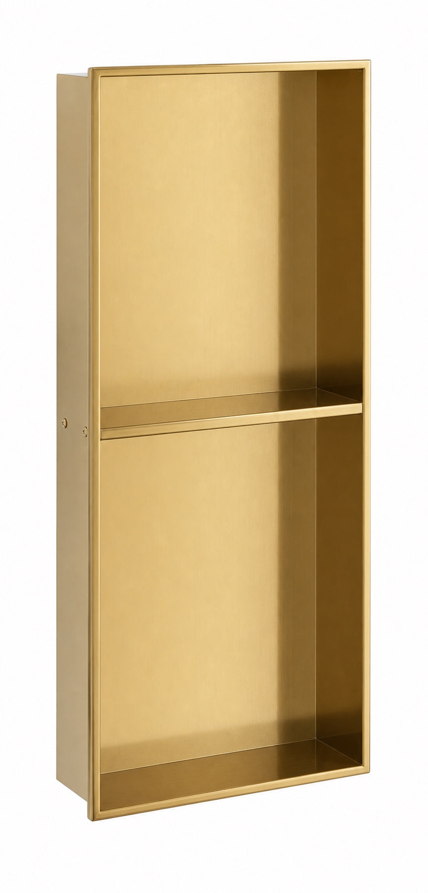 Inbouwnis Goud 60 x 30 x 10mm met tussenscheiding