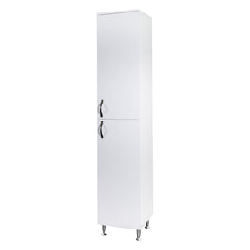 ALONI ALECO KOLOMKAST RECTHS - STAAND - 2 DEUREN - 35X190X35CM - WIT