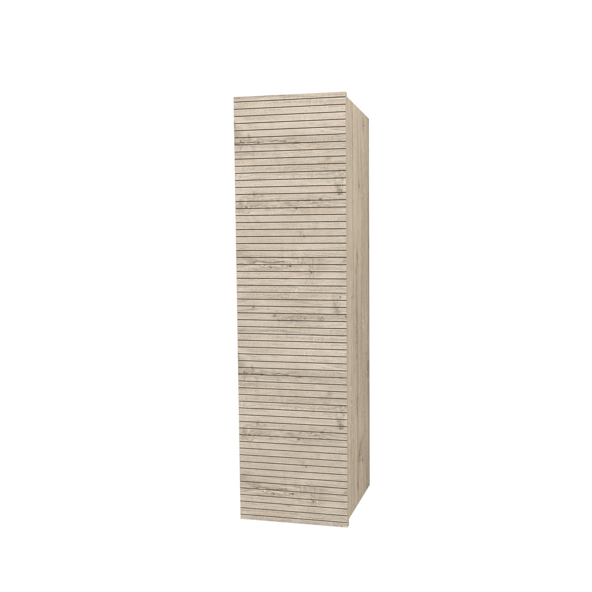 ELITE KOLOMKAST MET HORIZONTAAL RELIËF ( ) - LICHT HOUT