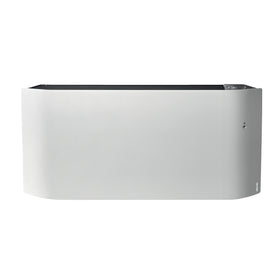 ELEKTRISCHE RADIATOR WIT MUUR MET STEKKER+ PROGRAM 2000W-BxH:119x56,5