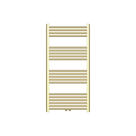 BELRAD HANDDOEKDROGER - LINKS-RECHTS/MIDDENAANSLUITING - 414 WATT - 1200X600CM - GEBORSTELD GOUD