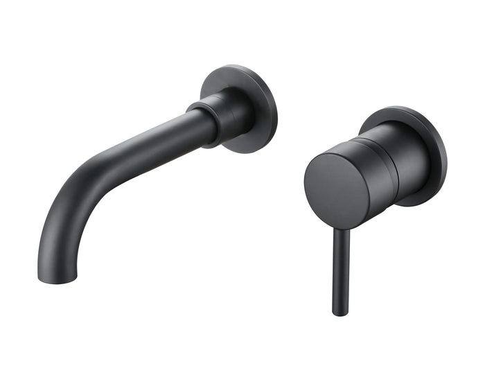 ALONI INBOUW WASTAFELMENGKRAAN - MAT ZWART