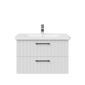 CREAVIT D10 WASTAFELKAST MET 2 LADEN 80 CM - WIT