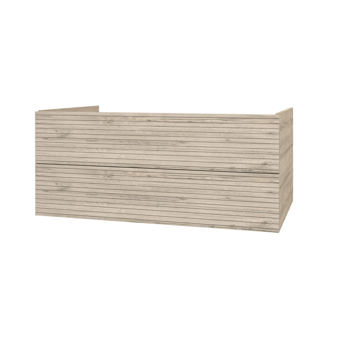 ELITE ONDERKAST MET HORIZONTAAL RELIËF ( ) - LICHT HOUT