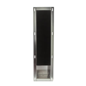 ALONI INBOUW RESERVE ROLHOUDER RVS, EXCL. INZETSTUK (140X660X120MM)