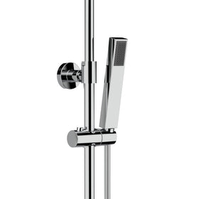 ALONI OPTIMA QUADRO REGENDOUCHESET - THERMOSTATISCH - OPBOUW - COOL TOUCH - BELGAQUA - CHROOM