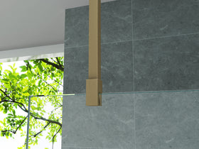 ALONI PLAFONDSTEUN - VERSTELBAAR - 43-80 CM - GEBORSTELD GOUD