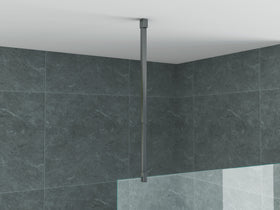 ALONI PLAFONDSTEUN - VERSTELBAAR - 43-80 CM - GUNMETAL