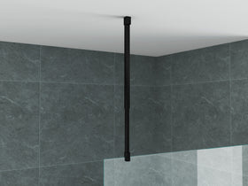 ALONI PLAFONDSTEUN - VERSTELBAAR - 43-80 CM - MAT ZWART